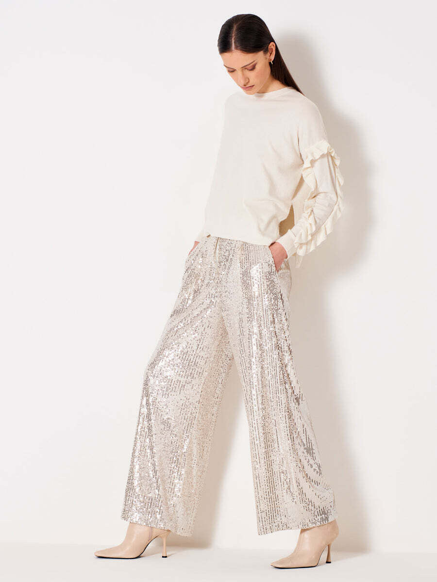 VICOLO - Pantalone Paillettes NEW IN
Argento
SKU: TR1980092AARG