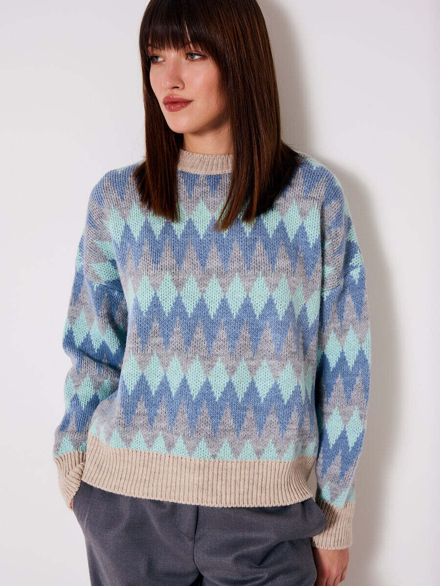 VICOLO - Pull Rombi Lamè NEW IN
Azzurro/Grigio
SKU: 55235R091AGR VICOLO - Pull Rombi Lamè NEW IN
Azzurro/Grigio
SKU: 55235R091AGR