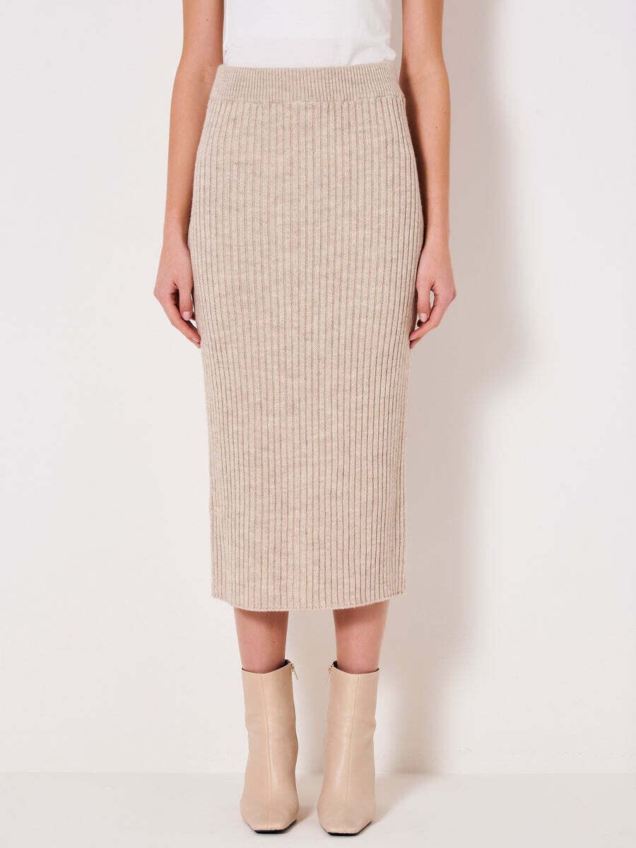 Gonna in Maglia Coste Larghe NEW IN
Beige
SKU: 55242R009RBEI