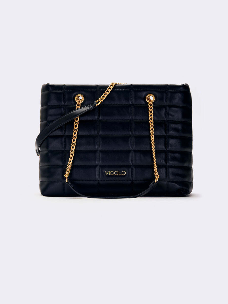 VICOLO - Borsa Maxi Manhattan
Nero
SKU: AB0011099ANER