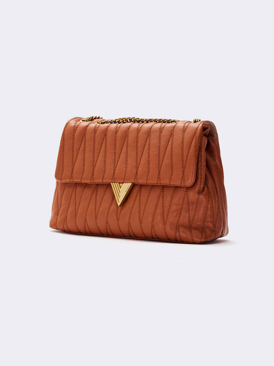 VICOLO : Borsa Belleville 
Colore: Tabacco
SKU: AB0007064BTAB