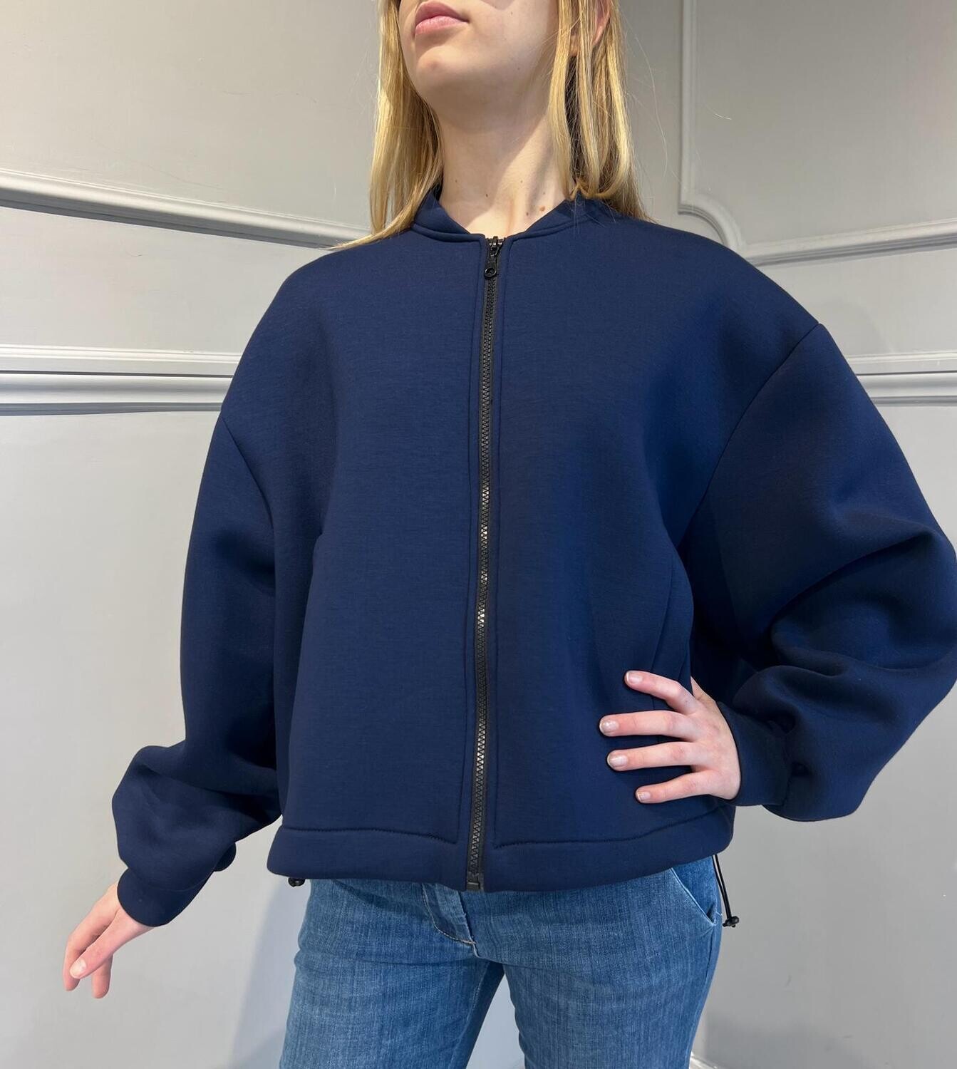 da VICOLO Vicolo-Bomber neoprene - blu SKU: tb0194-129386