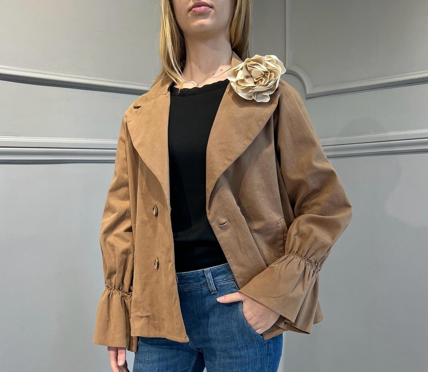 Vicolo - Trench corto Art. TB1039
Camel/Burro