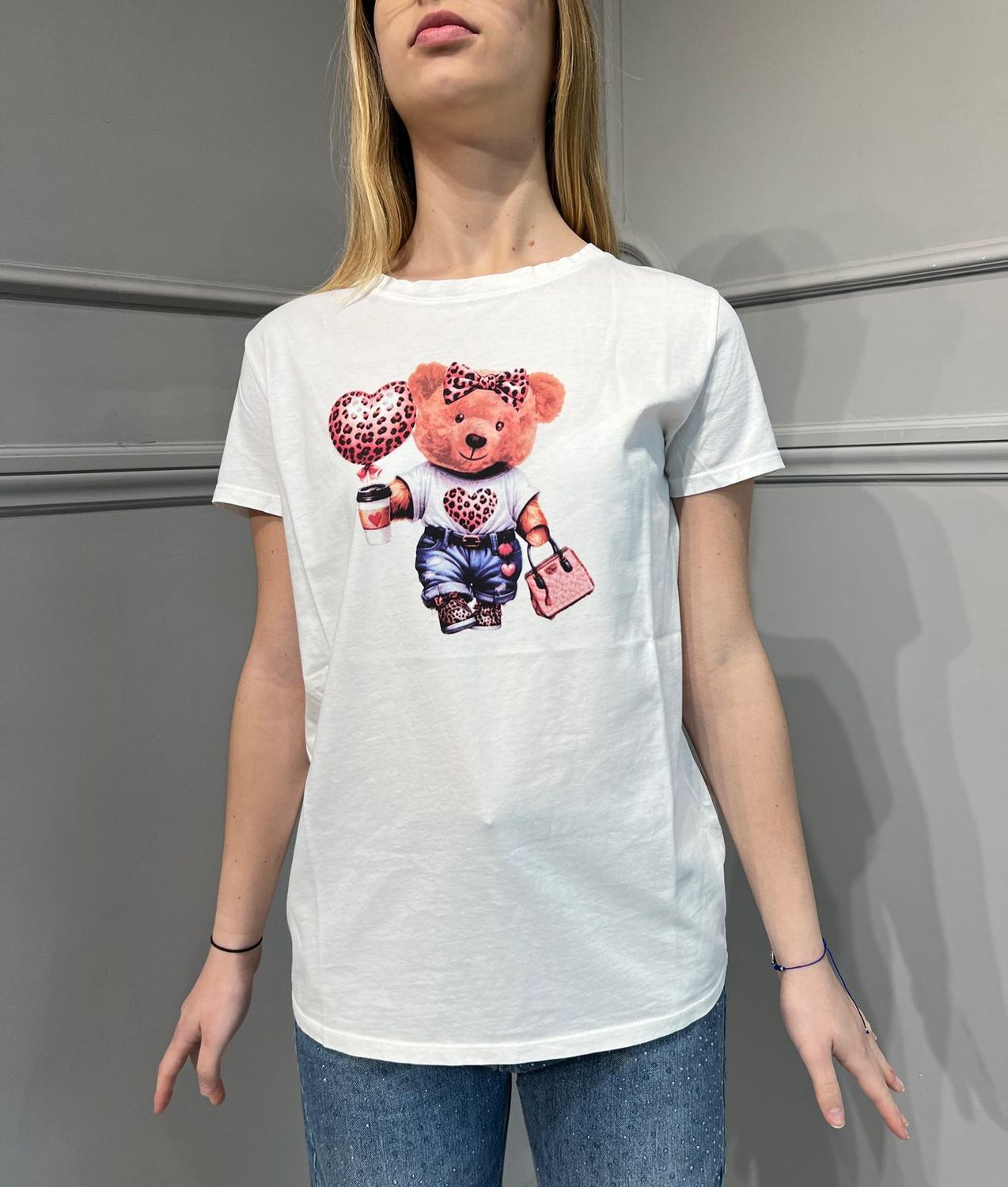 VICOLO - T-Shirt Orso RB0683
