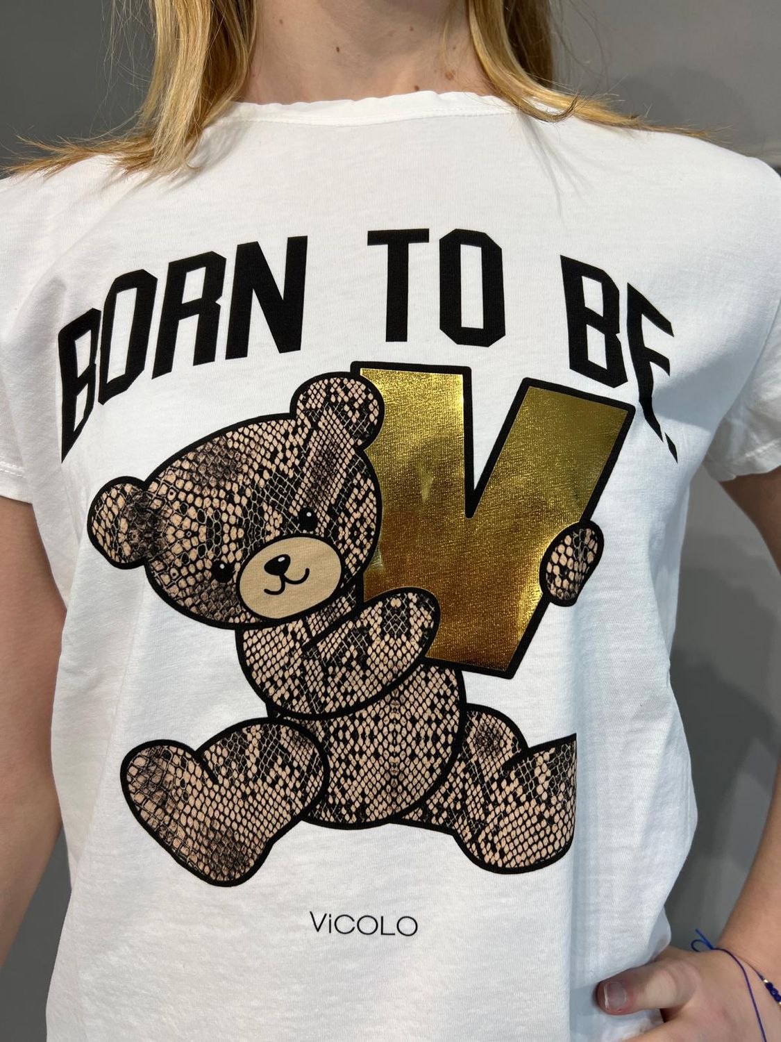 VICOLO - T-Shirt Orso RB0635