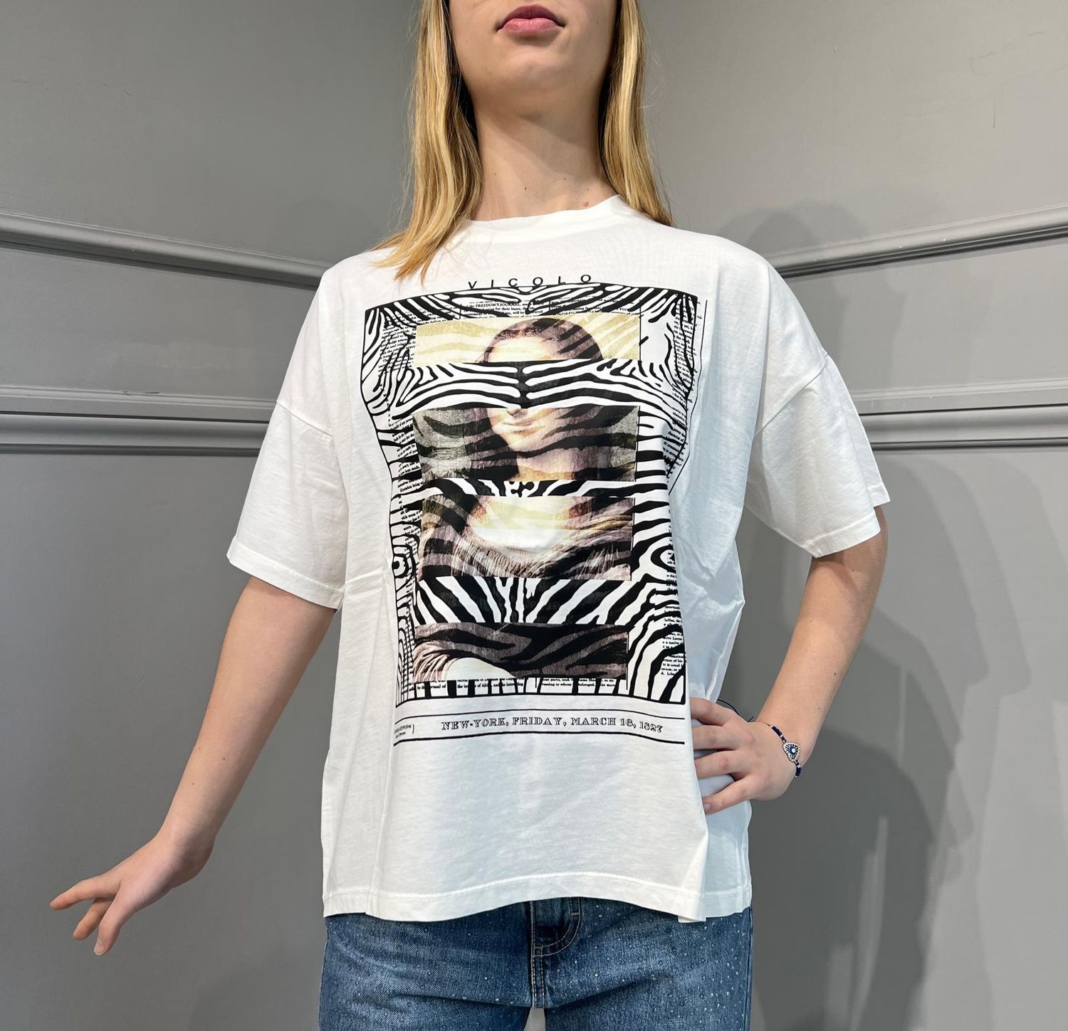 VICOLO - T-Shirt Gioconda RB0577
