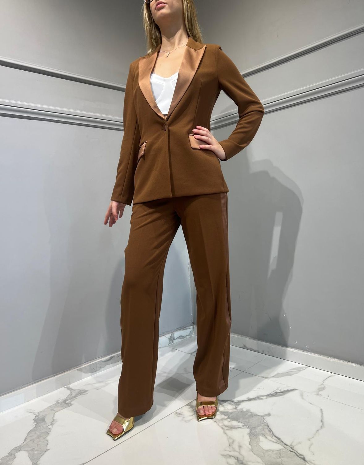 VICOLO - TAILEUR GIACCA+PANTALONE BISCOTTO  - art: TS0095+ TS0207