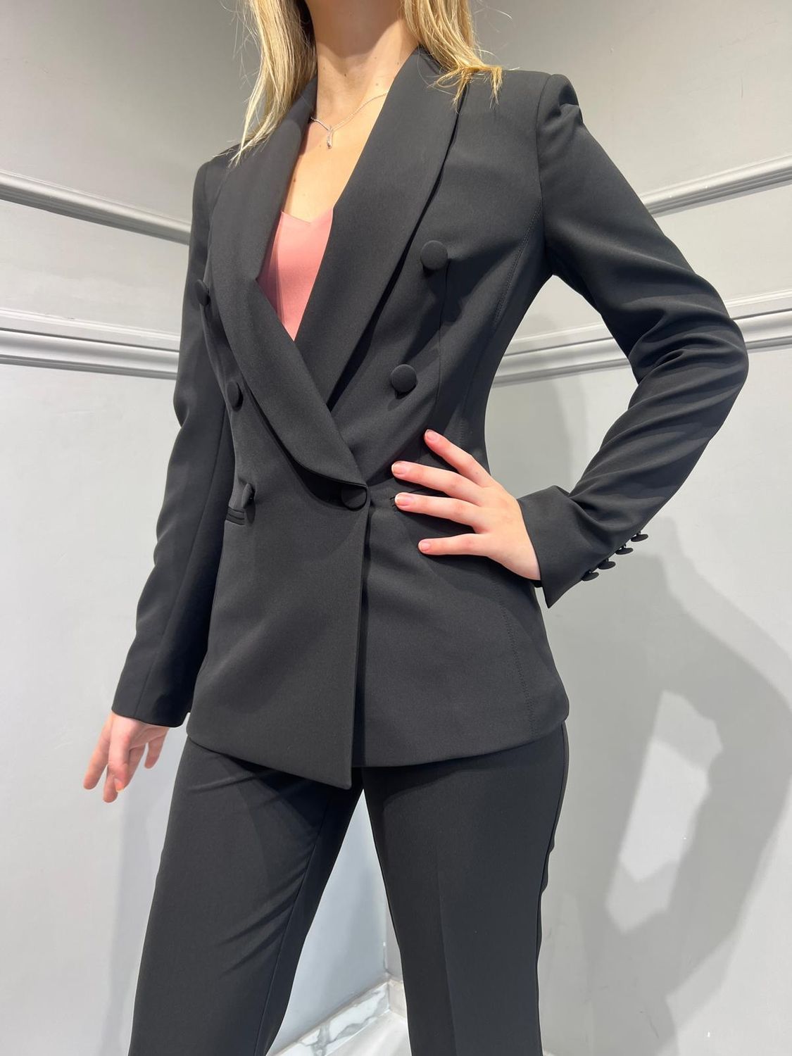 SILENCE LIMITED - TAILLEUR GIACCA+PANTALONE Nero - art: NP5059-25 + NP2003T-25