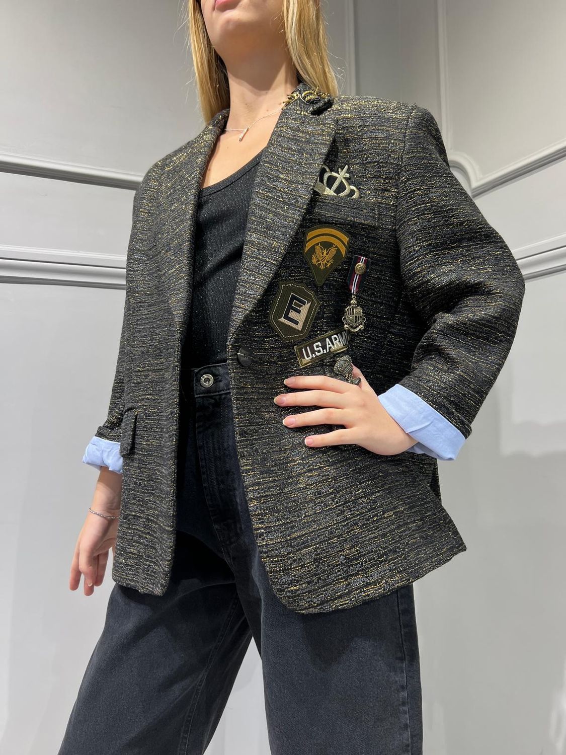 TENSIONE IN - Giacca grigio Art: TI2446