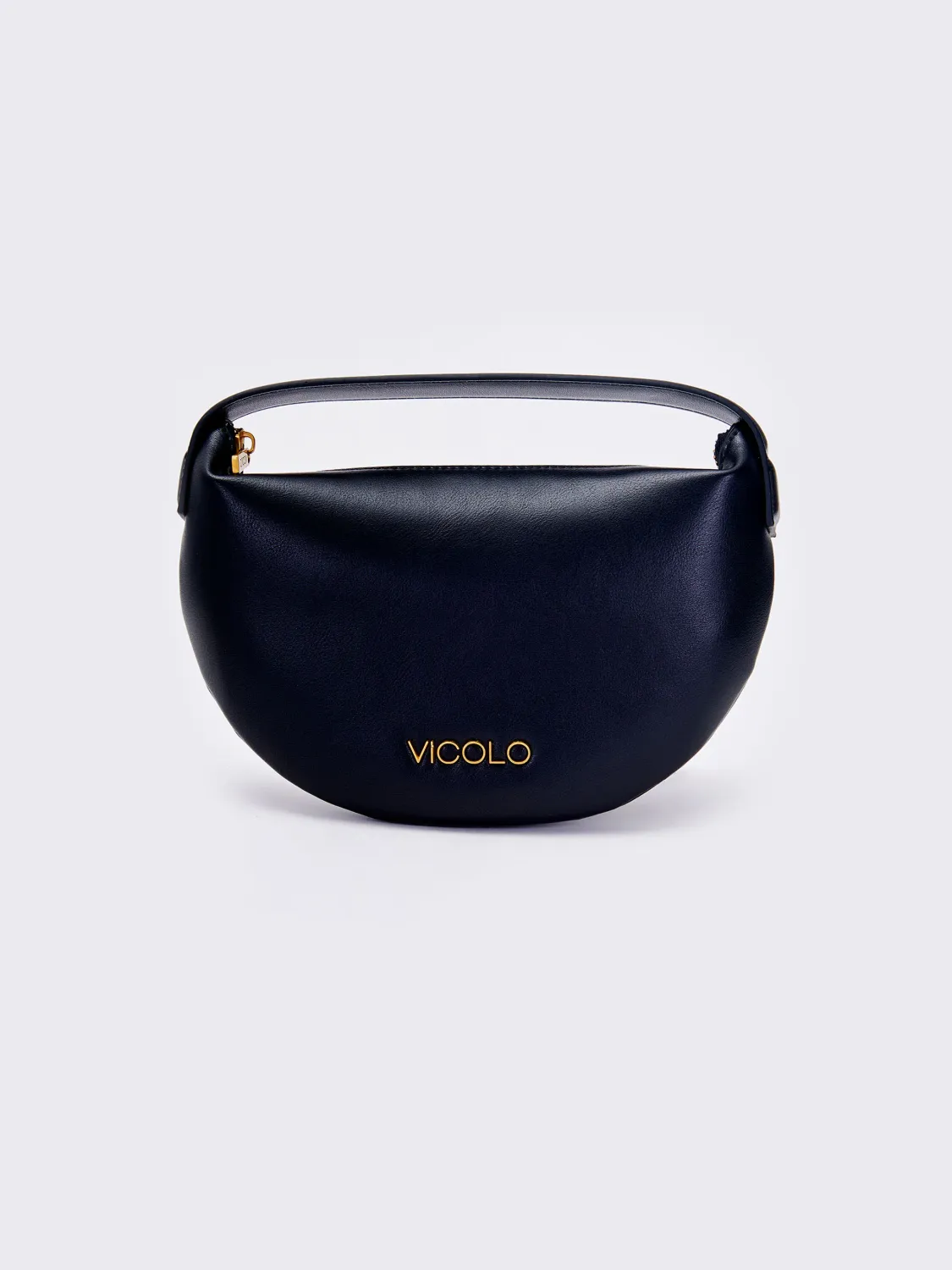 VICOLO - Borsa Croissant - AS0010 - Nero