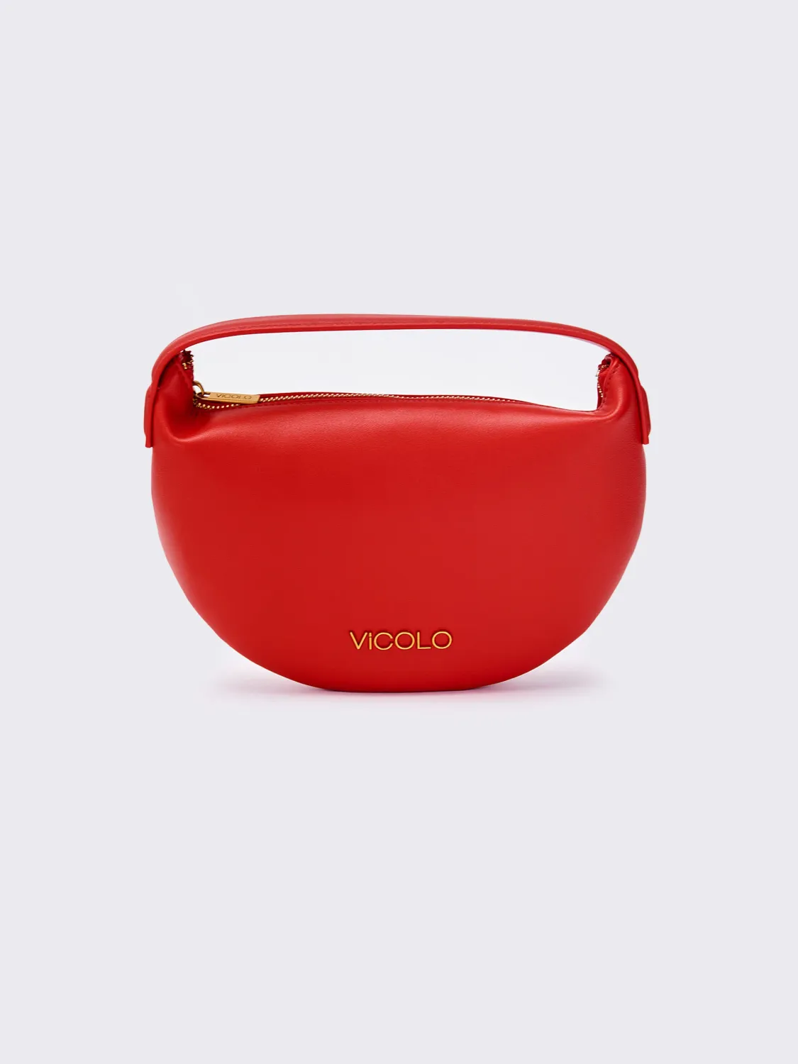 VICOLO - Borsa Croissant - AS0010 - Rosso