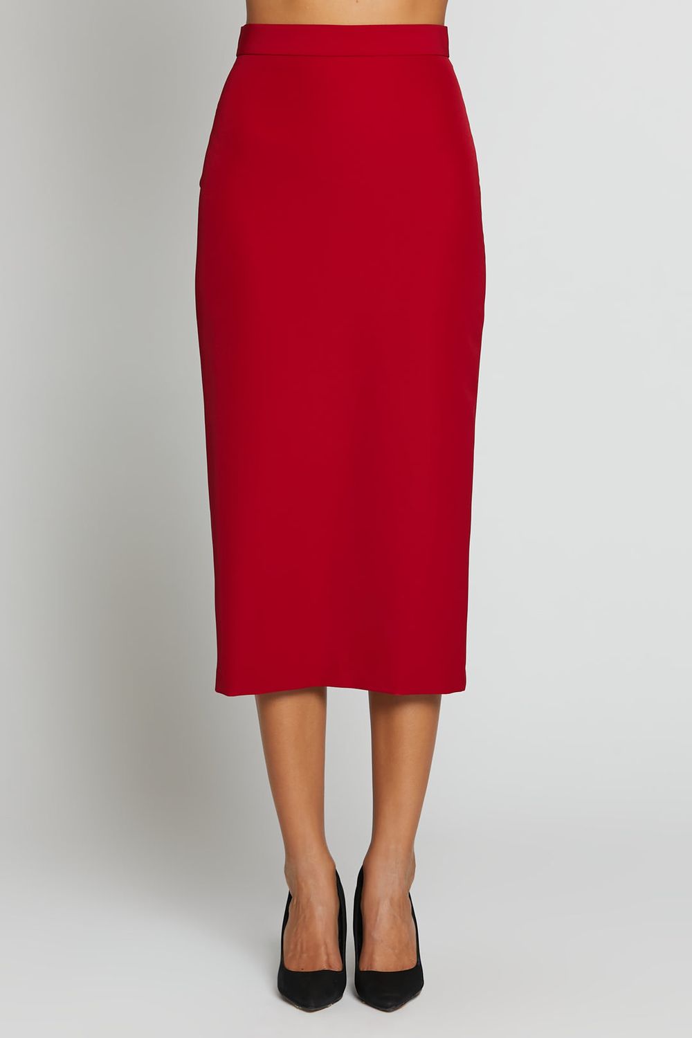 SILENCE LIMITED - Basic Skirt Bordeaux  Colore BORDEAUX