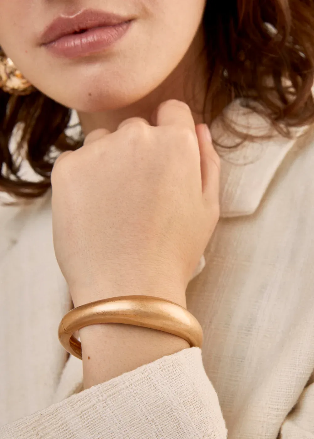 NALI&#39; - Bracciale KARY rigido Oro - ABBR0152