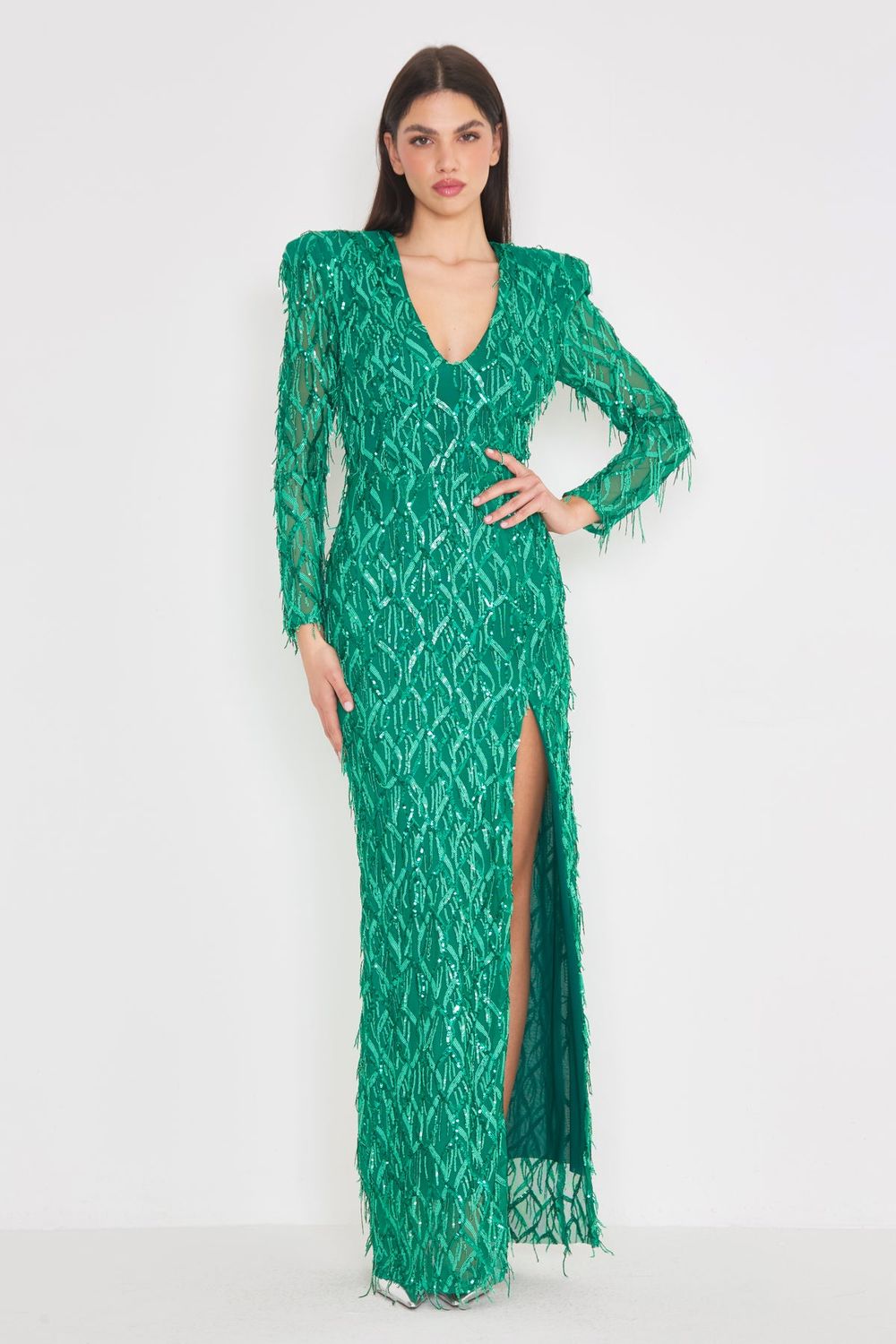 SILENCE LIMITED - Las Vegas Dress - verde