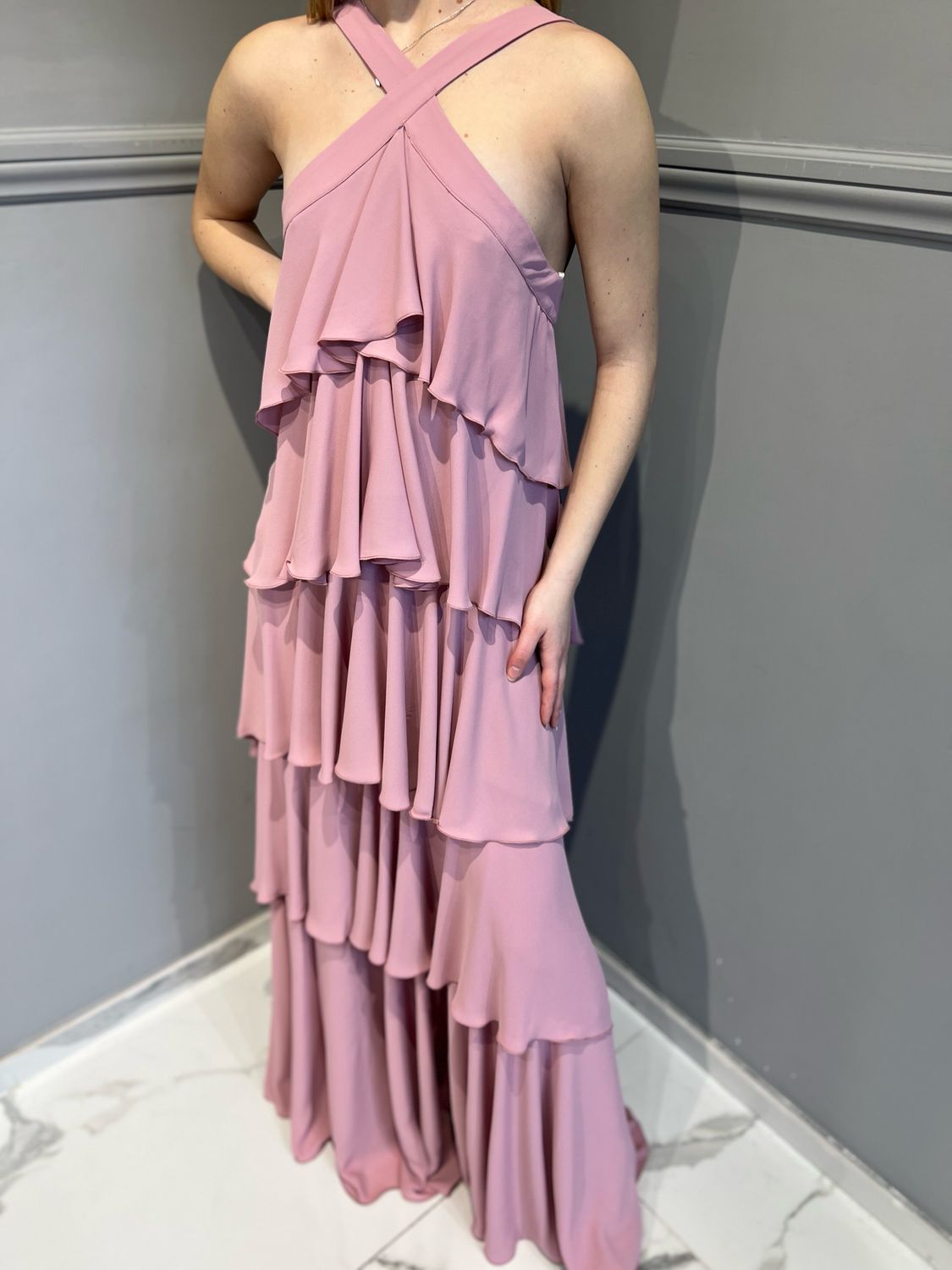 SILENCE LIMITED - abito Lilly con rouges SD9070 - onion