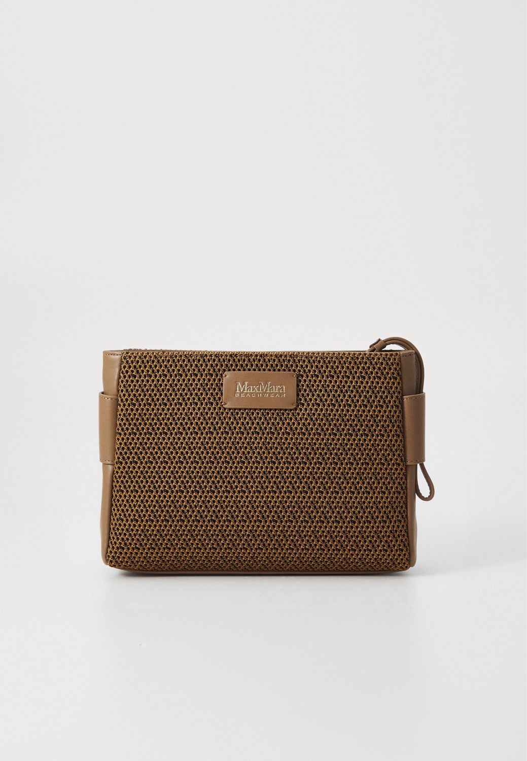 MAX MARA BEACHWEAR TIRO - TROUSSE - CAMEL