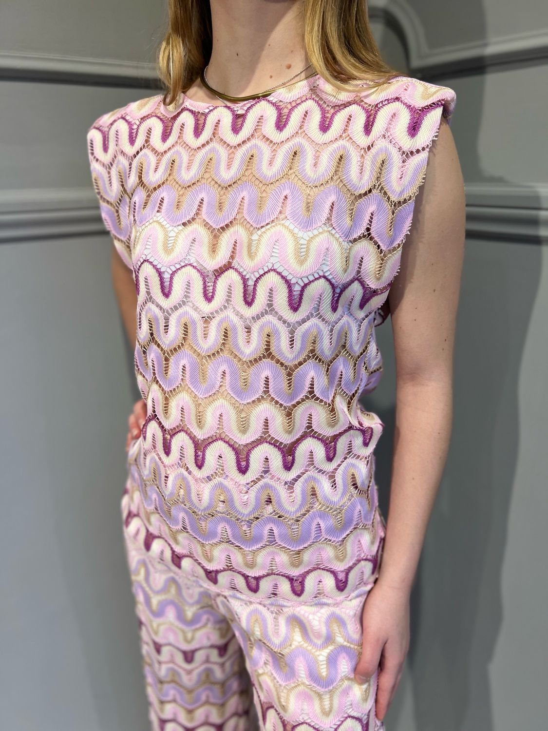 TENSIONE IN - blusa WF1423 - multicolor