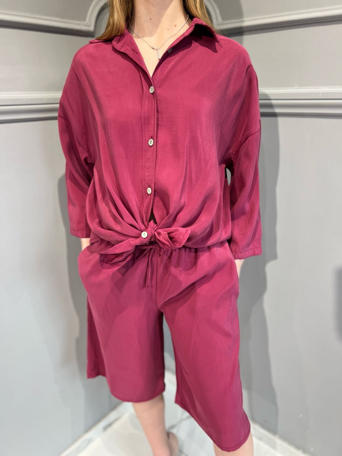 HAVE ONE - completo camicia+bermuda HFW-N020 - India HAVE ONE - completo camicia+bermuda HFW-N020 - India