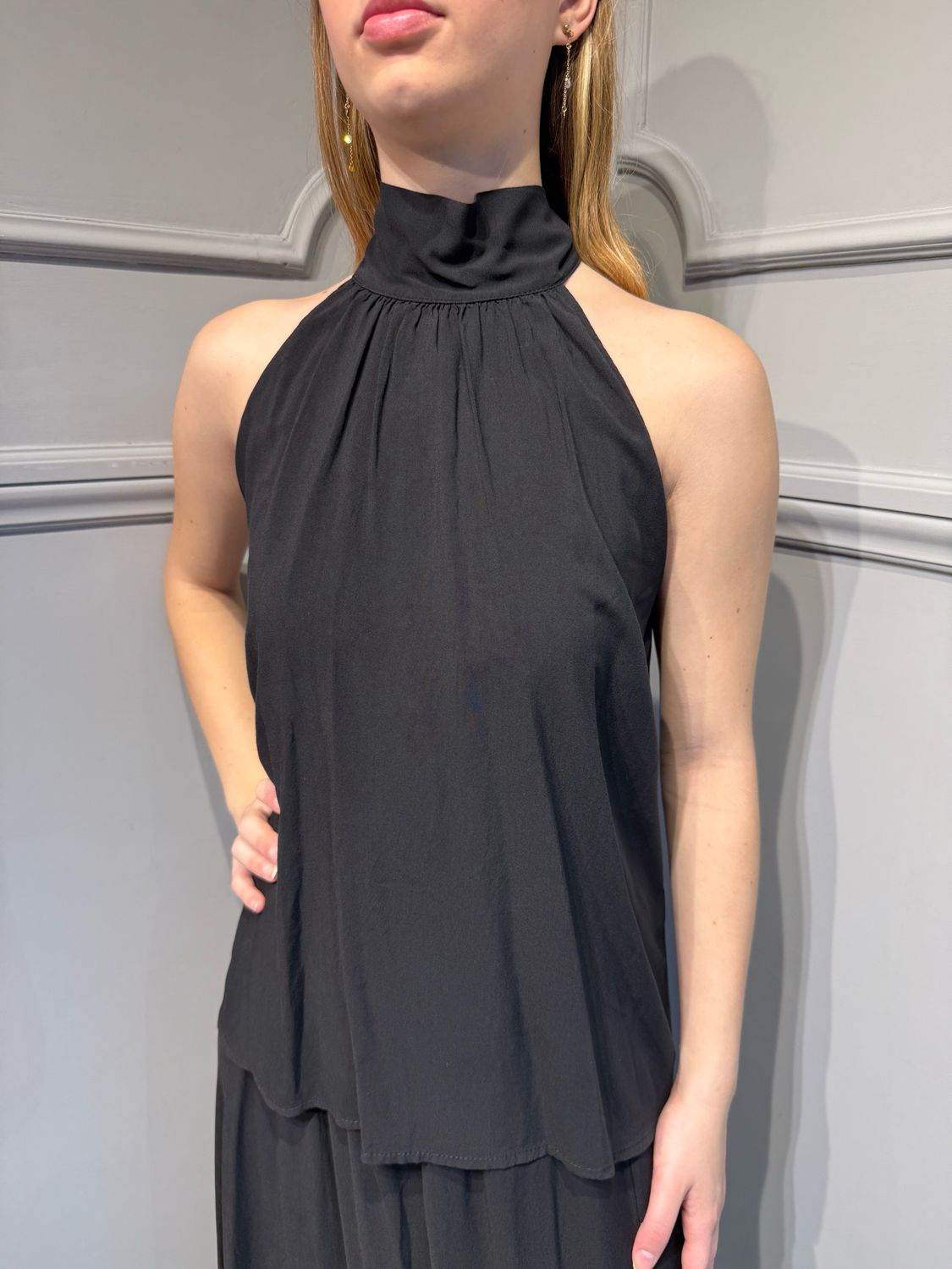 HAVE ONE - completo gonna +top HAD-N018 - nero