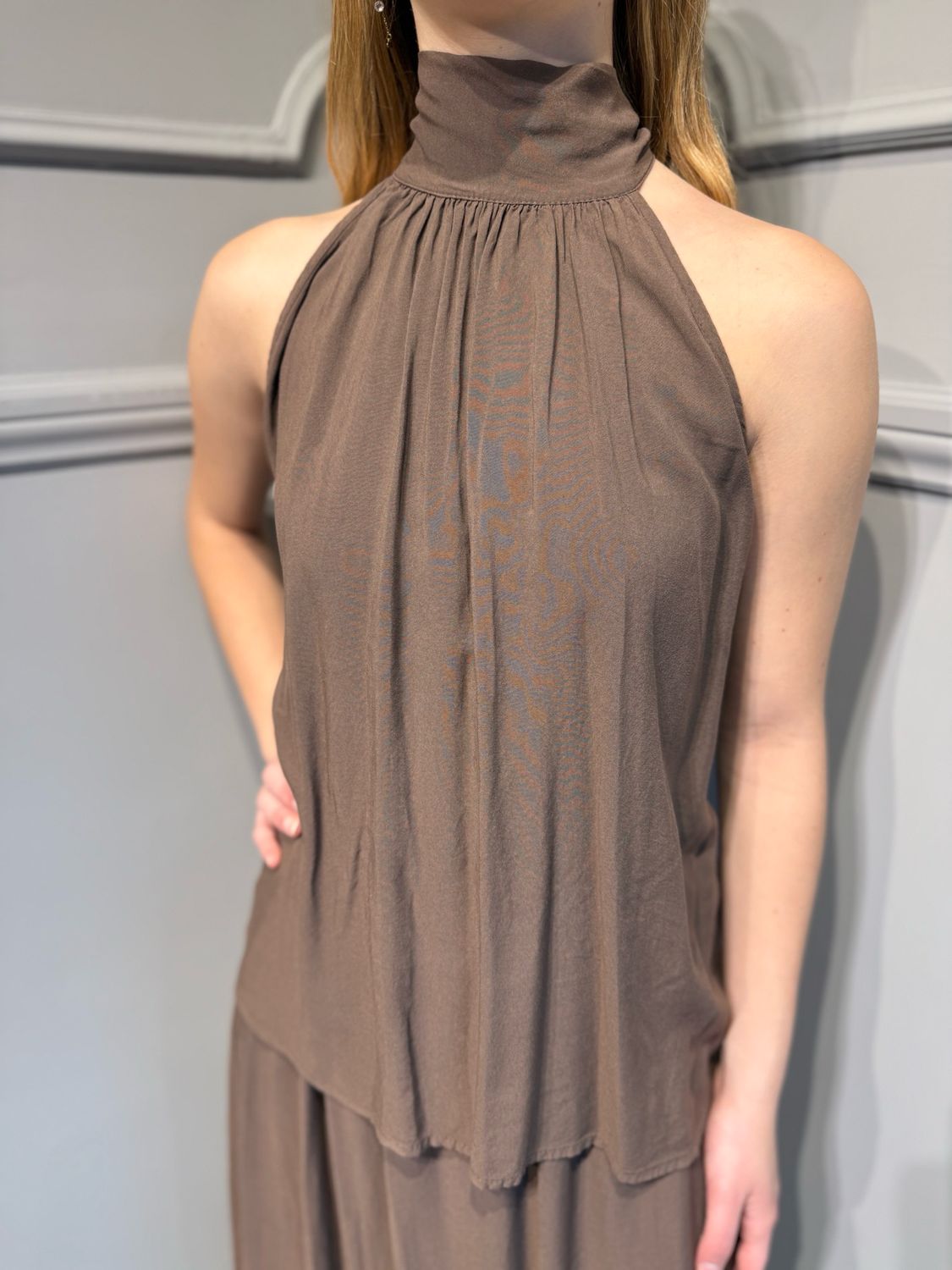 HAVE ONE - completo gonna+top HAD-N018 - moro  -