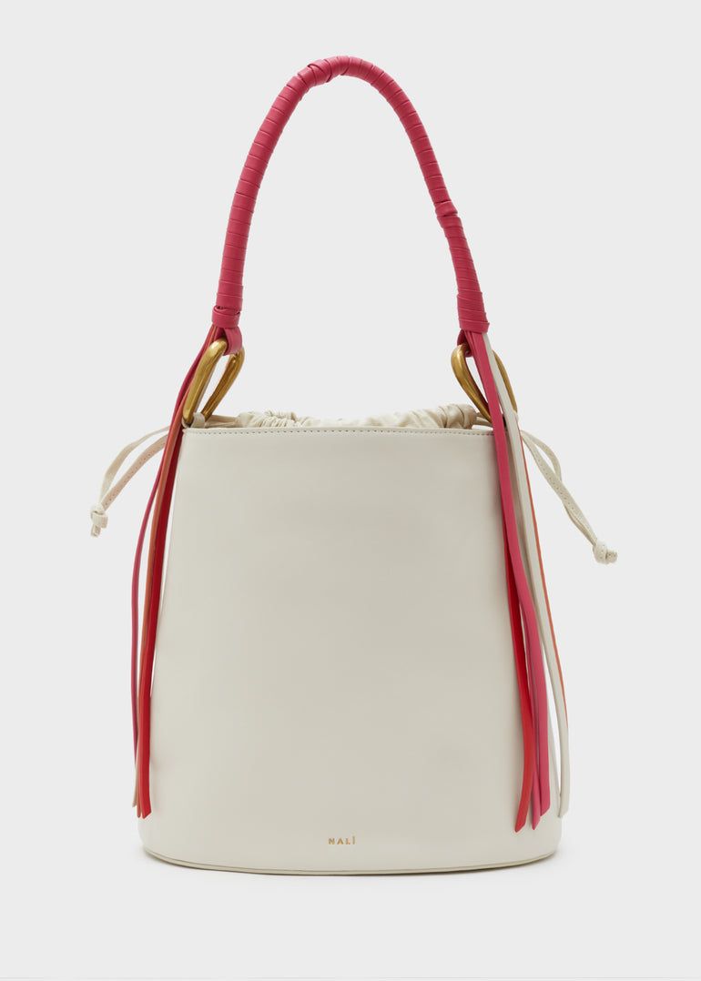 Nalì - BORSA REBECCA A SECCHIELLO Panna - ​LDBS0130