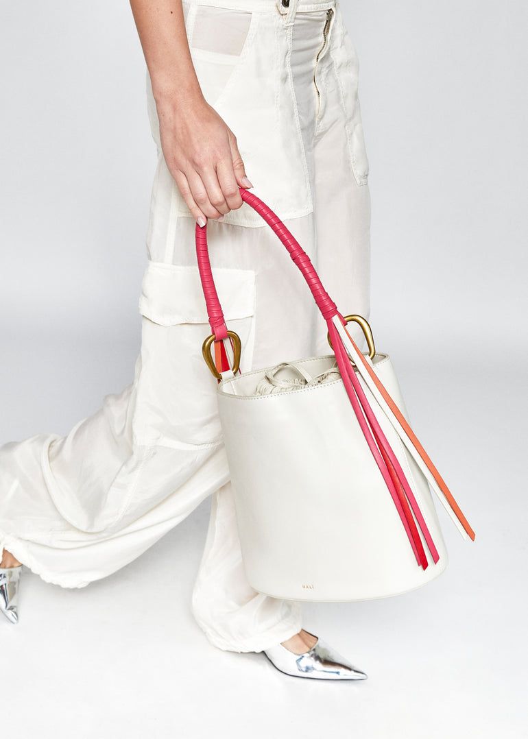 Nalì - BORSA REBECCA A SECCHIELLO Panna - ​LDBS0130