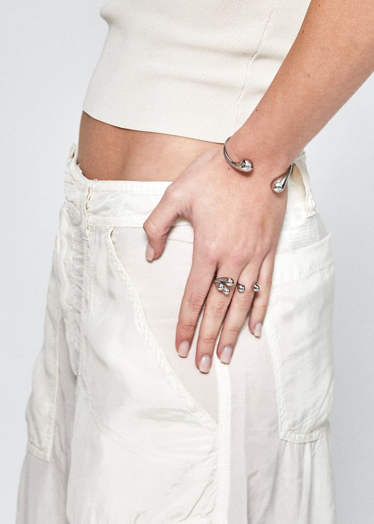 Nalì - BRACCIALE ALEXA RIGIDO ACC.INOS Argento - EMBR0345