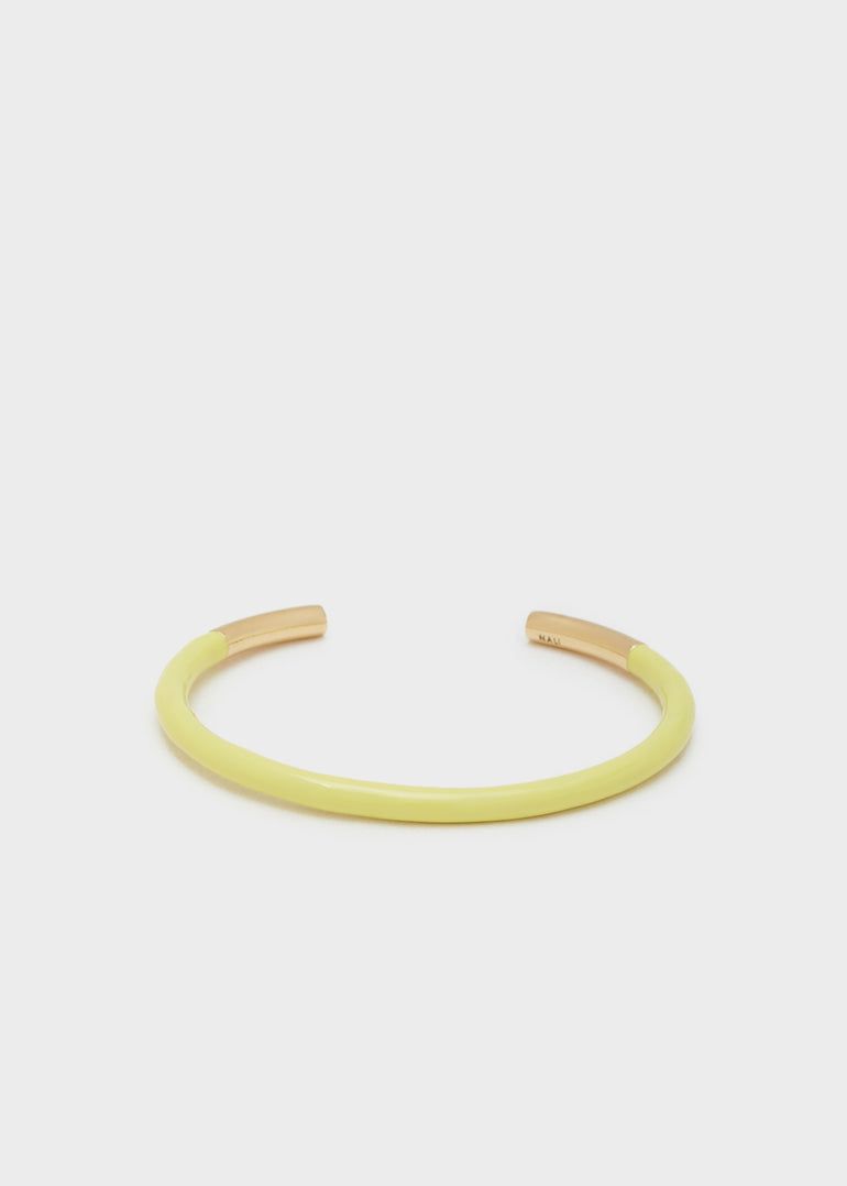 Nalì - BRACCIALE ECHO ACC.INOS. SMALTATO Giallo - LNBR0012