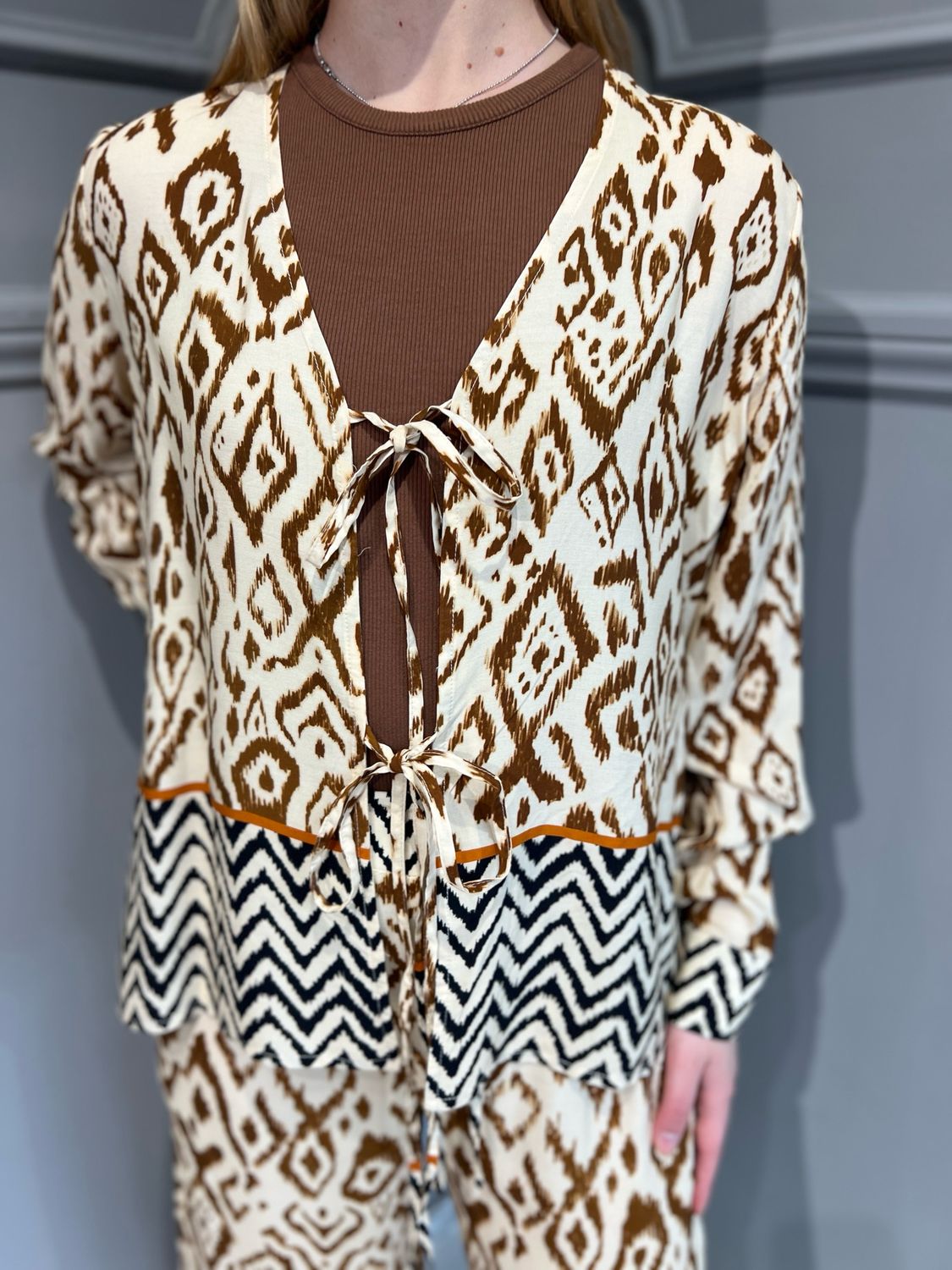 HAVE ONE - kimono in viscosa CMA-N371 - fantasia unica
