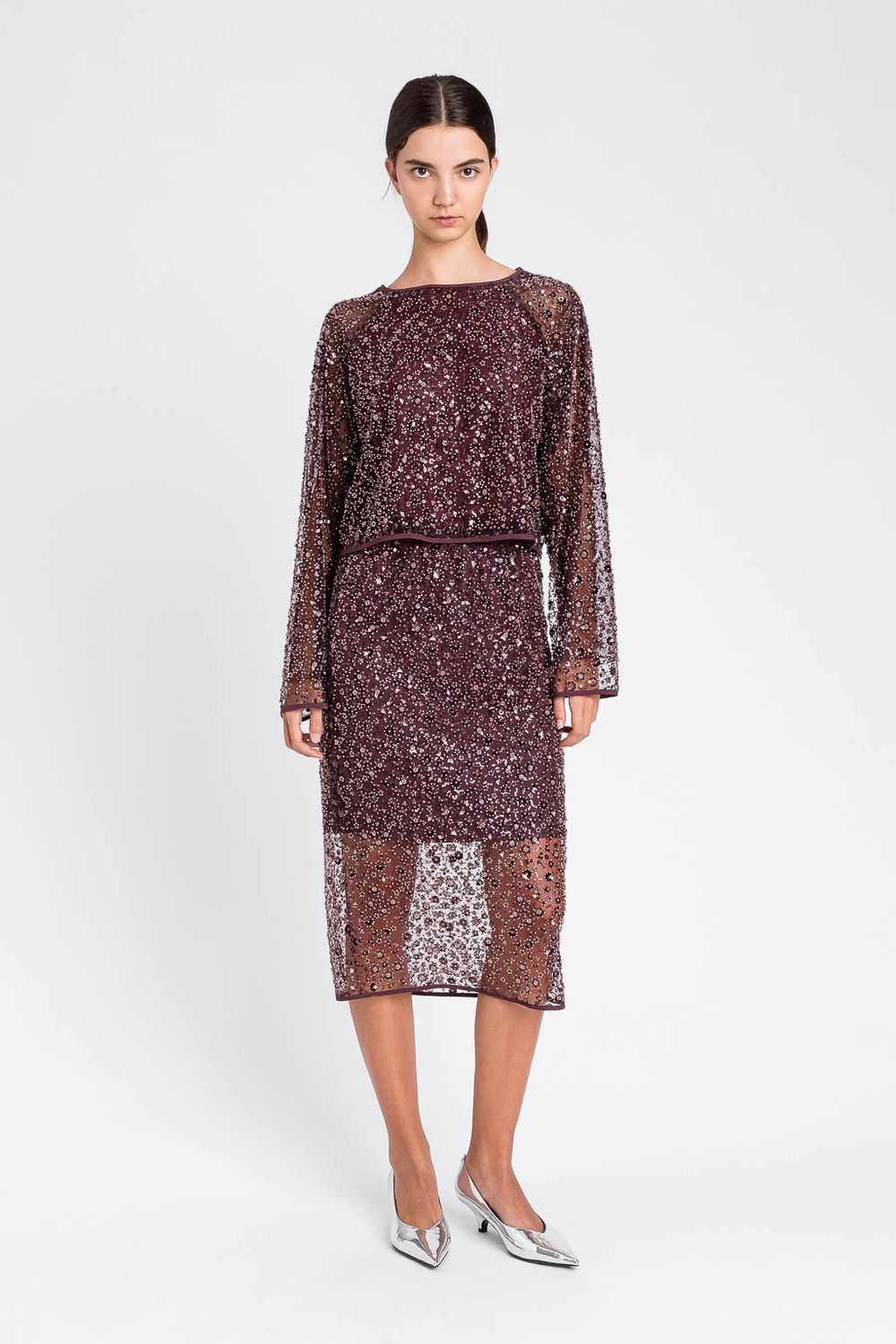 TWINSET ACTITUDE - Gonna 252AP2270 - Hot Chocolate