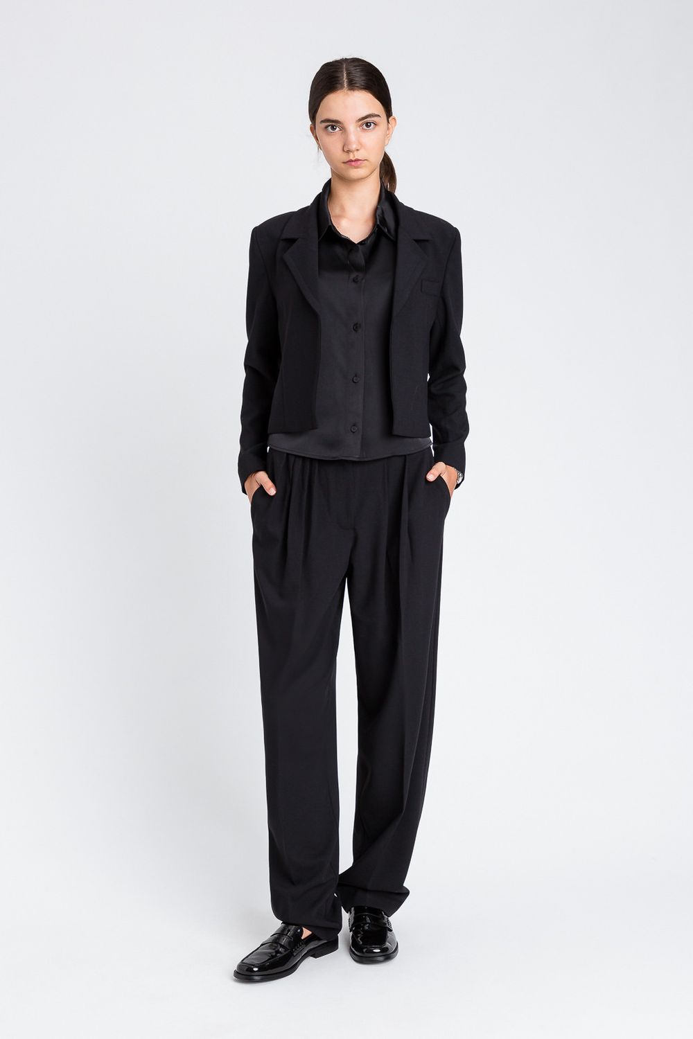 TWINSET ACTITUDE - Pantalone 252AP2294 - nero