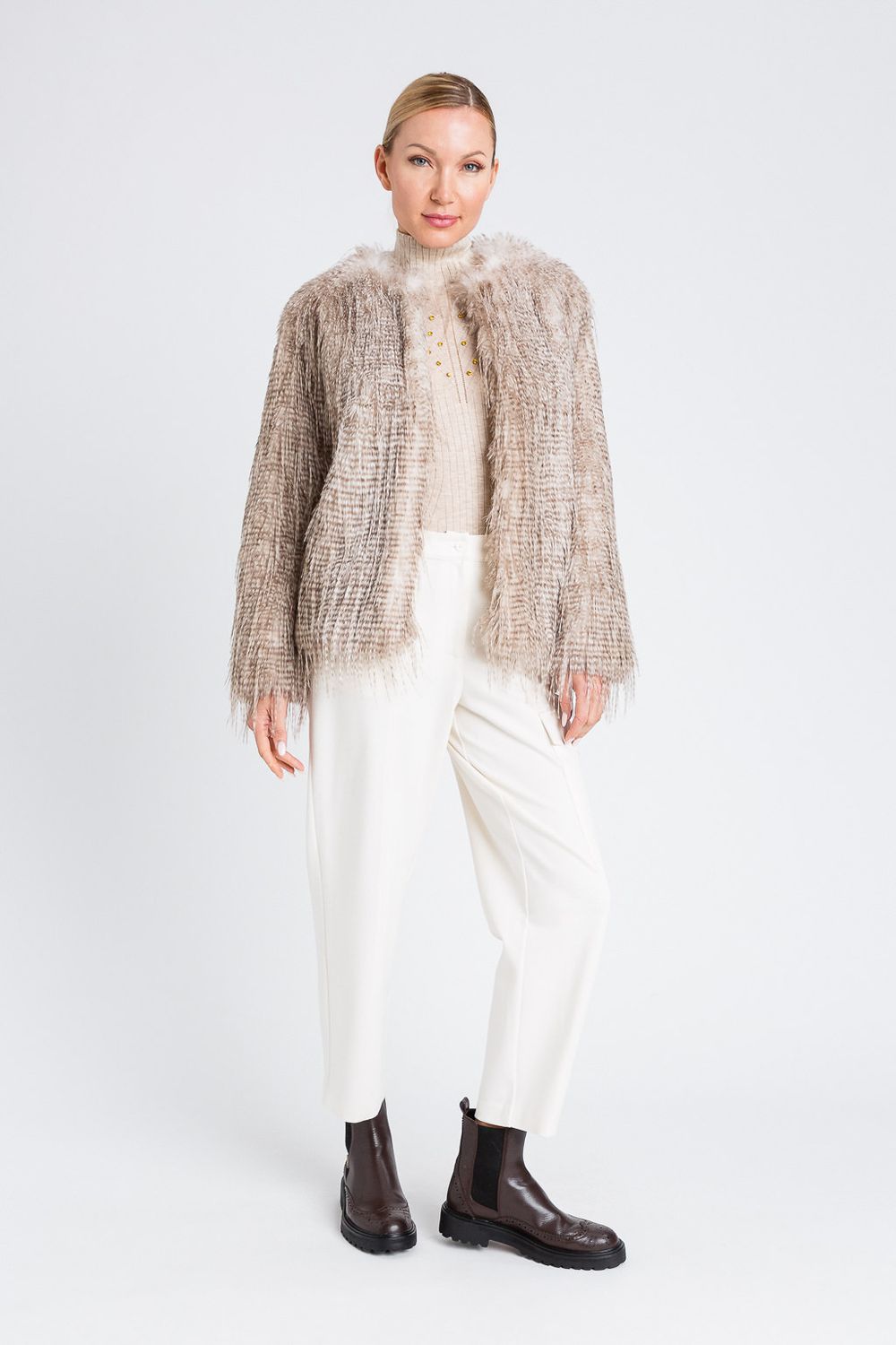 TWINSET ACTITUDE - Giacca in eco pelliccia 252AP2541