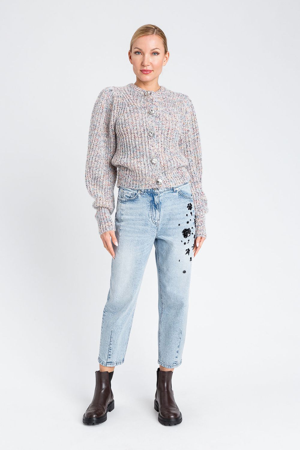 TWINSET ACTITUDE - Cardigan 252AP3060 - Multicolor TWINSET ACTITUDE - Cardigan 252AP3060 - Multicolor