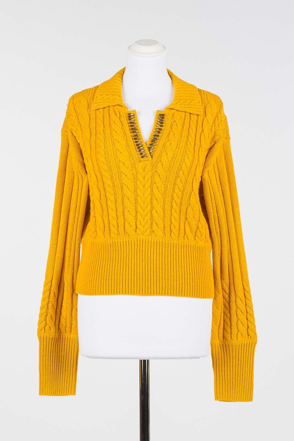 TWINSET ACTITUDE - Maglia 252AP3101 - Giallo TWINSET ACTITUDE - Maglia 252AP3101 - Giallo