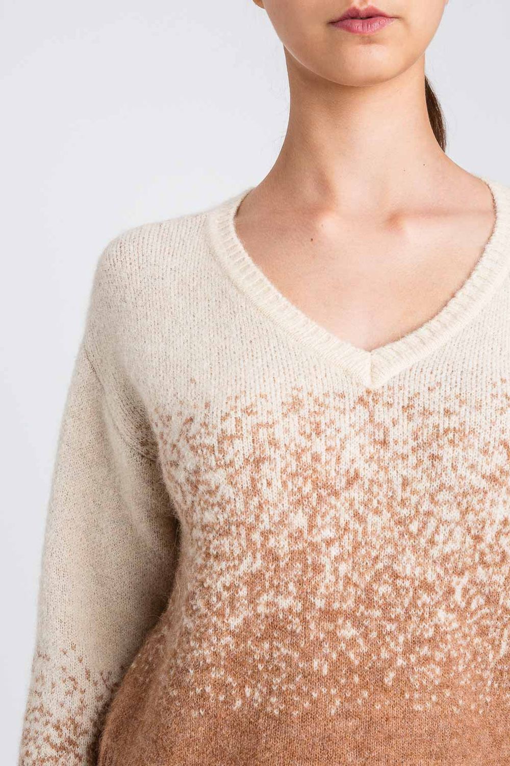 TWINSET ACTITUDE - Maglia 252AP3122 - Shaded Coconut
