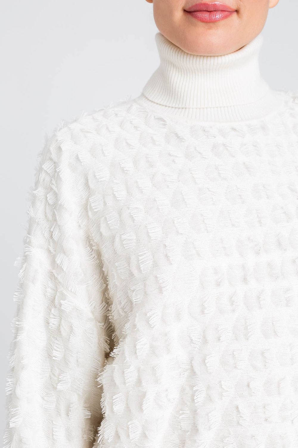 TWINSET ACTITUDE - Maglia 252AP3200 - panna