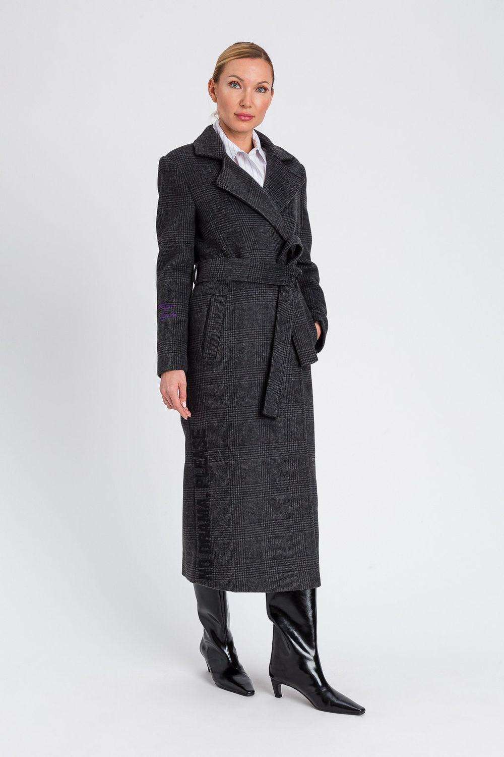 TWINSET ACTITUDE - Cappotto 252AQ2170 - nero