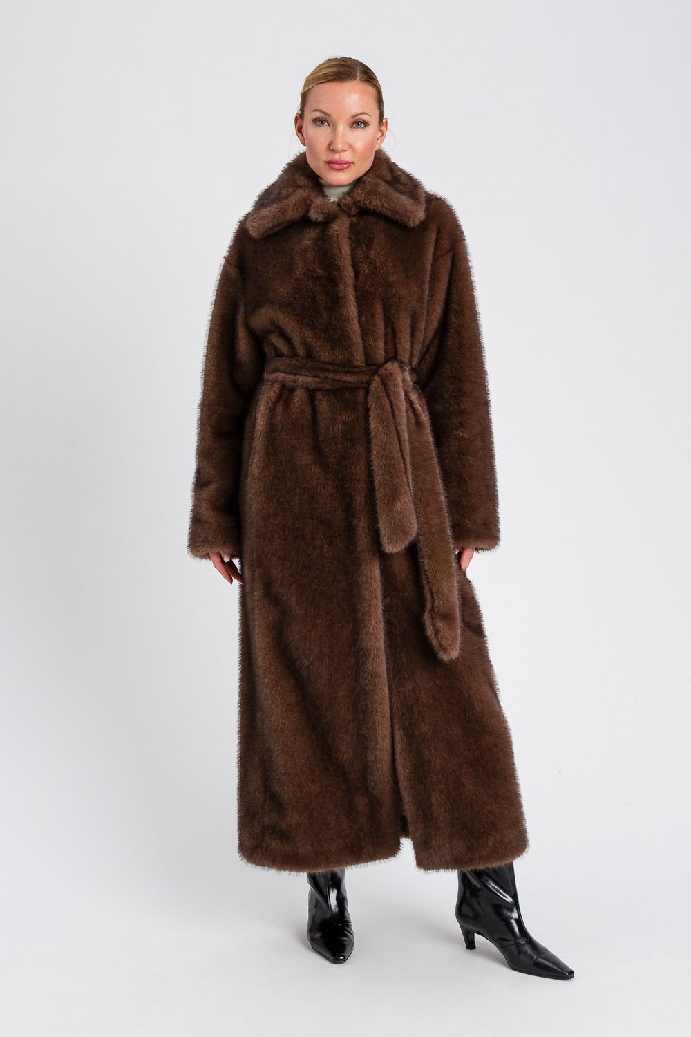 TWINSET ACTITUDE - Cappotto 252AT2190 - marrone