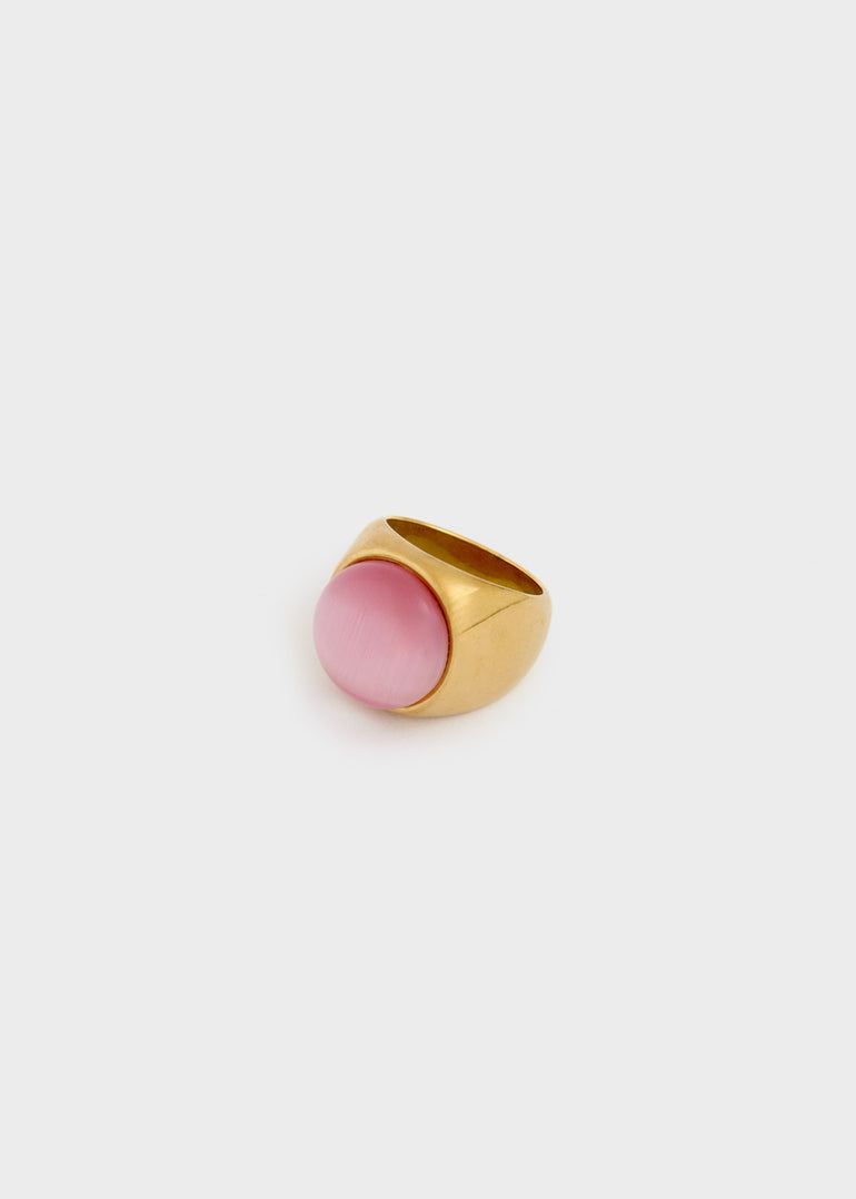NALì - ANELLO MINA OVER ACC.INO. ORO PIETRA Sku: EMAN0414