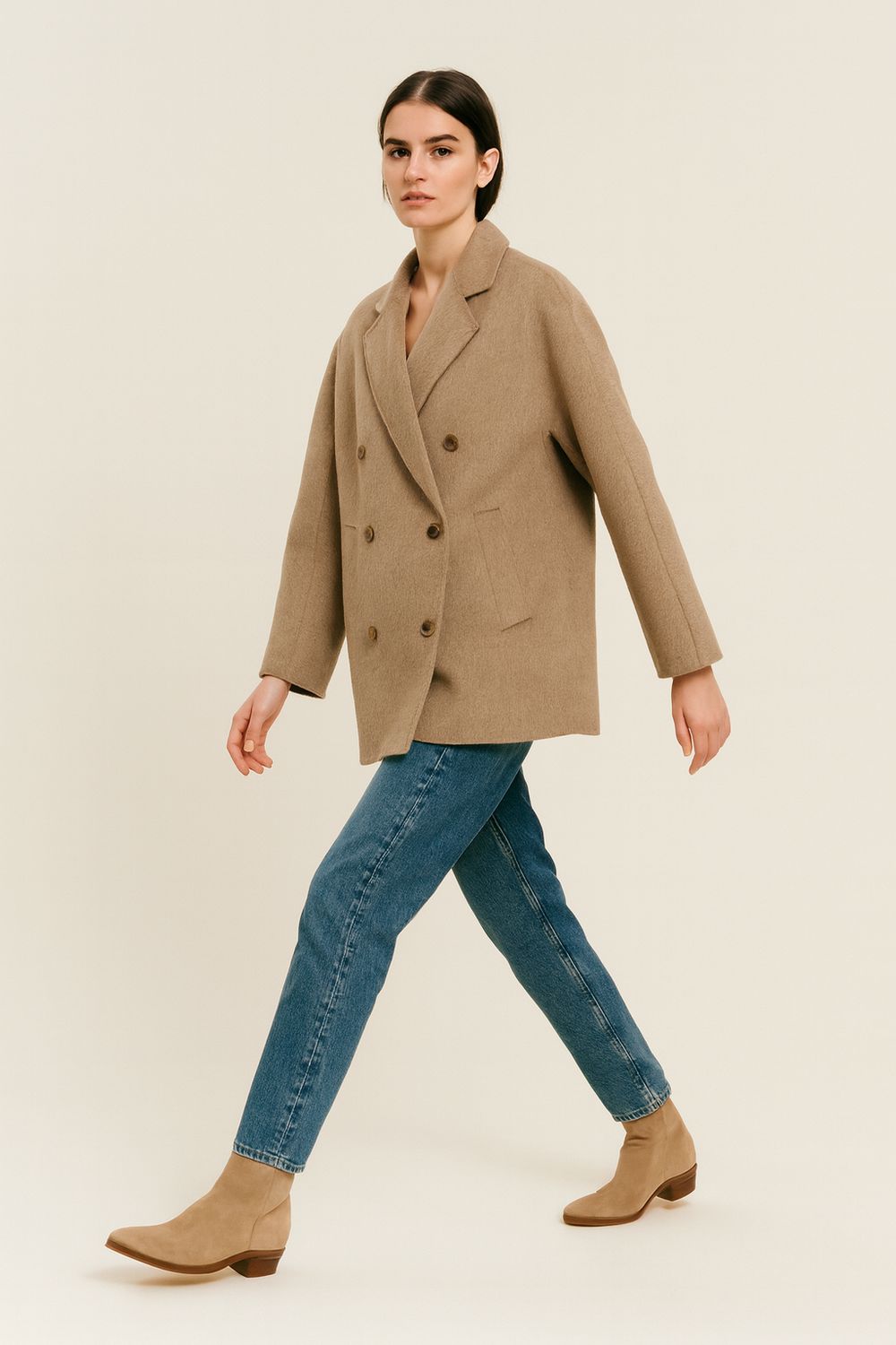 VICOLO - cappotto corto hand Made TF0049 - cacha