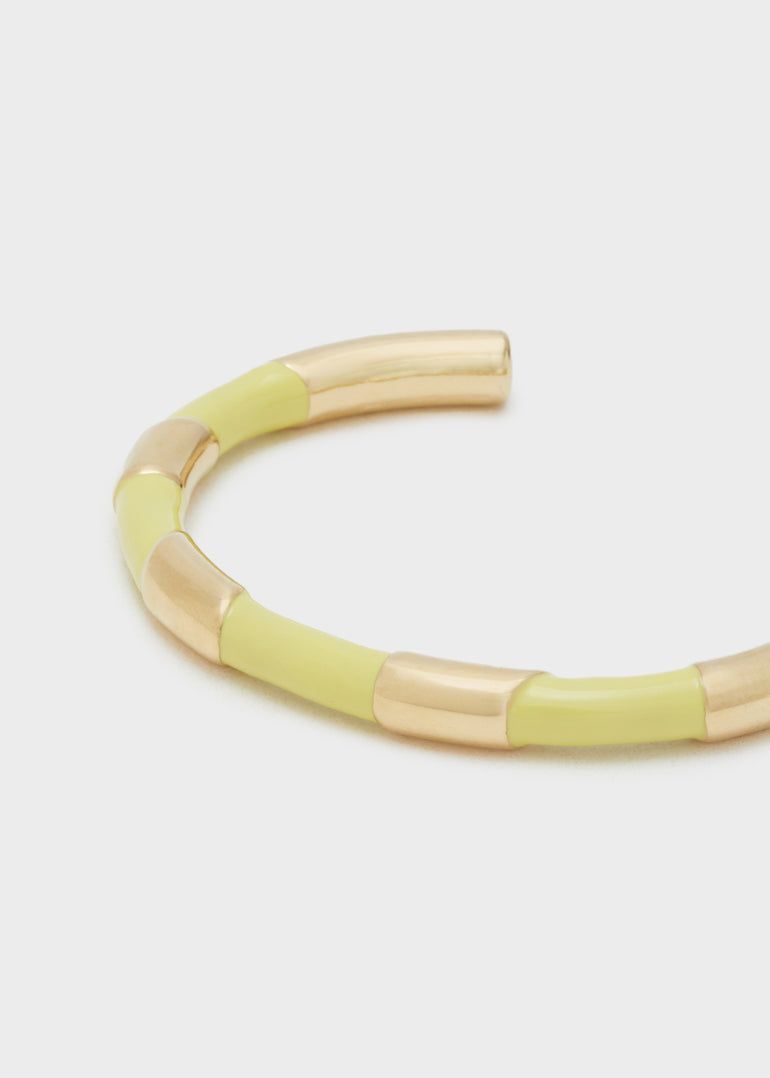 NALì - BRACCIALE CANDY ACC.INOS. SMALTATO Sku: LNBR0016 - Giallo