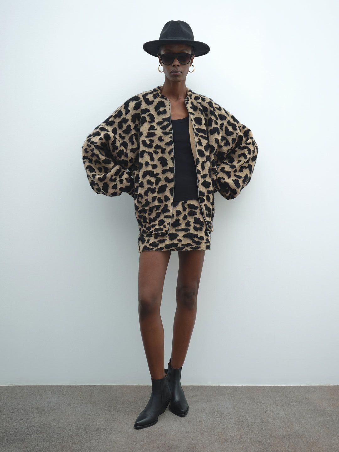 Minigonna AKEP maculata GOKD11007_BASE SABBIA_XL