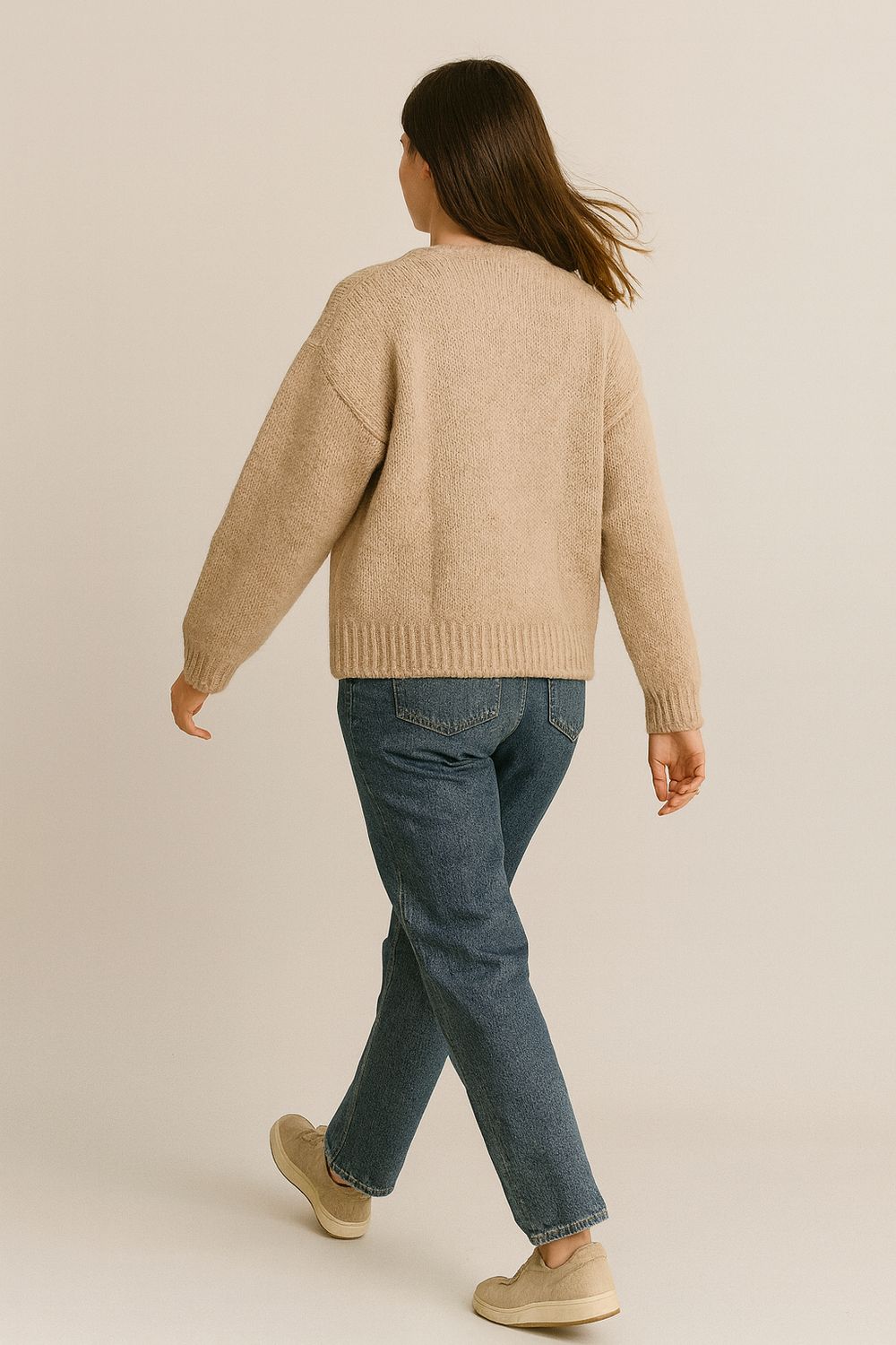 VICOLO - cardigan 33053F - cipria