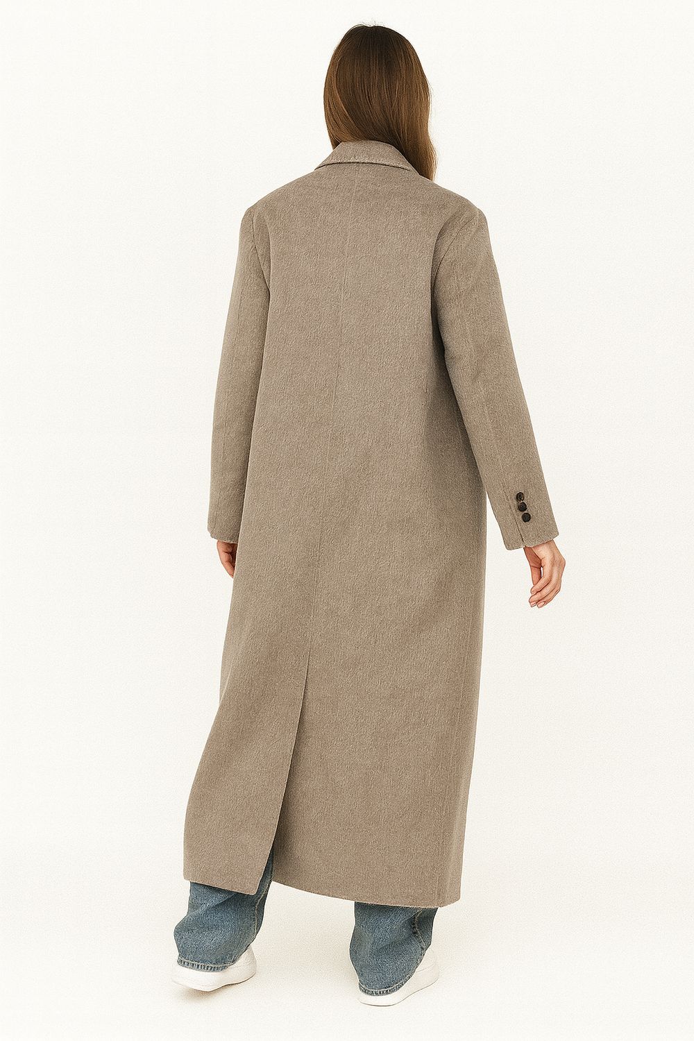 VICOLO - cappotto con trapunta all’interno Hand Made doppio petto TF0008 - cacha