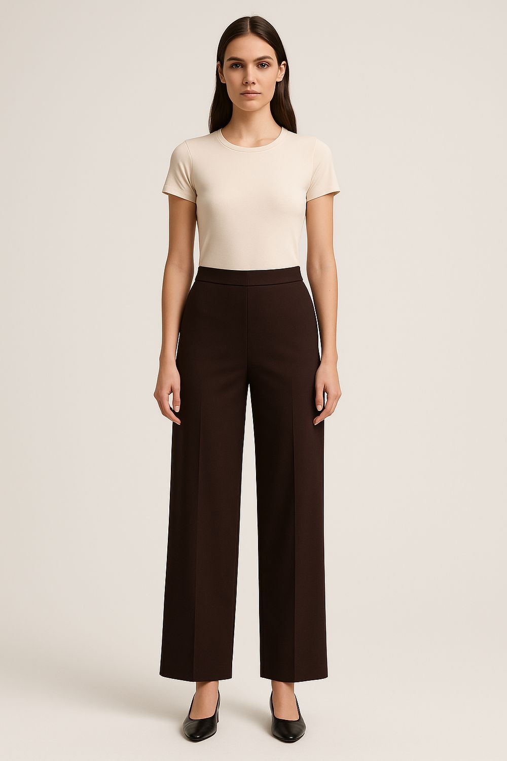 Tensione in - Pantalone in flanella 26P1371