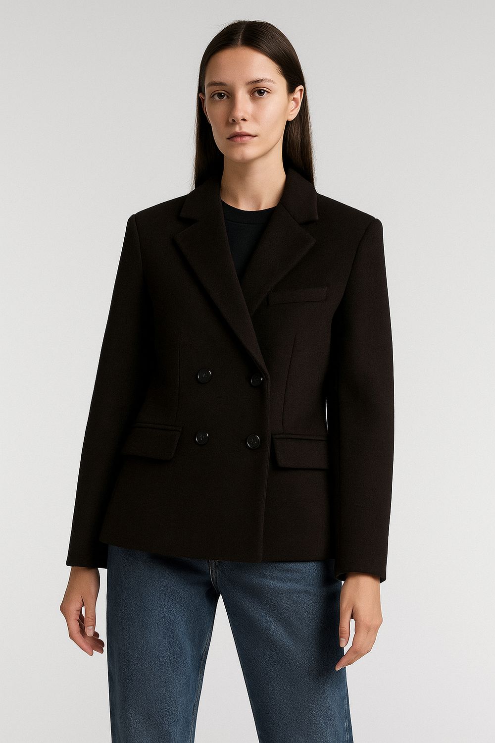 MOTEL - giacca cappotto 26B1444 - moro