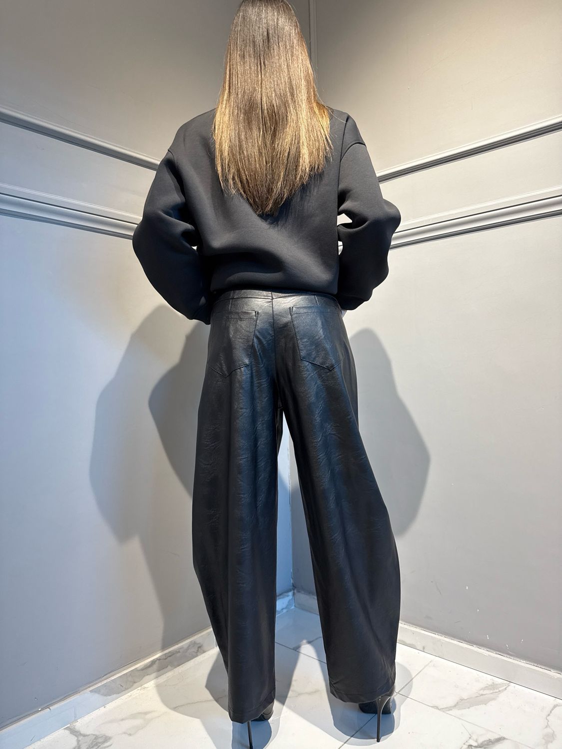 VICOLO - felpa con orsetto RF0638 nero