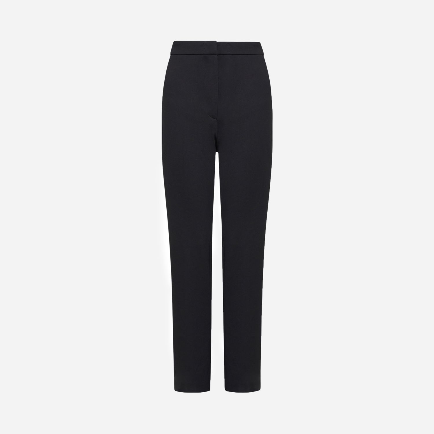 Silence Limited - Pantalone Crepe Slim Nero - NP2002CRP