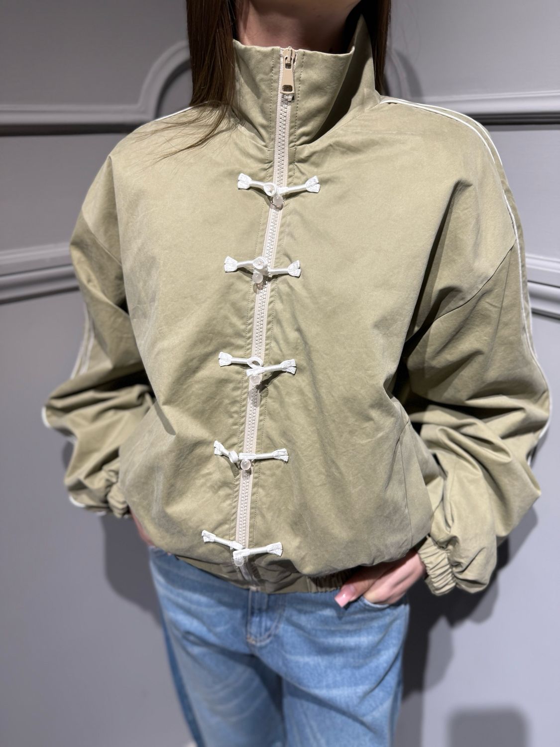 TENSIONE IN - giacca PE260072 salvia