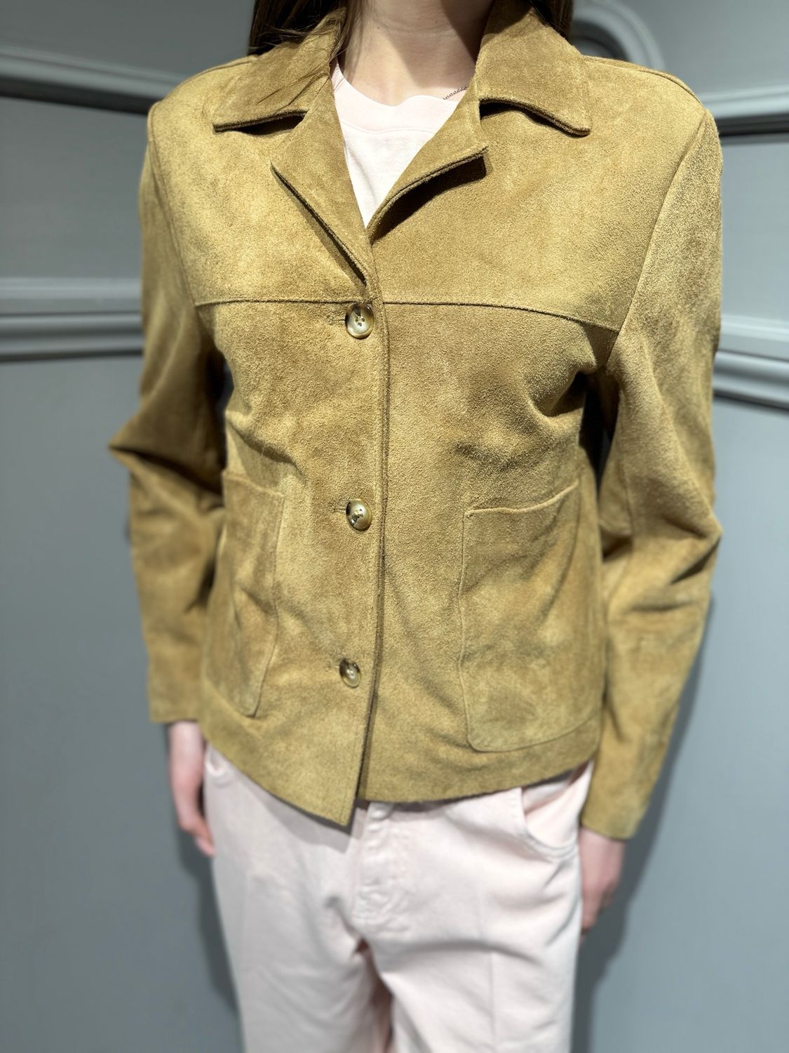 VICOLO - giacca in renna TAB0174 miele